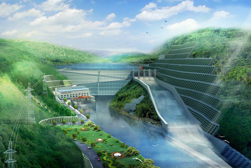 天心老挝南塔河1号水电站项目